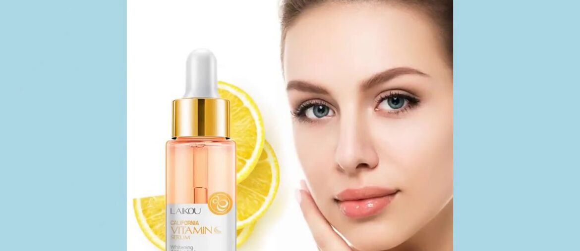 Laikou Vitamin C Whitening Facial Serum Hyaluronic Acid Moisturizing A
