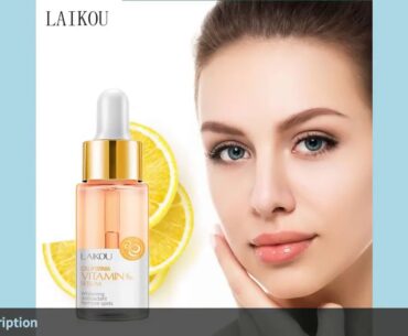 Laikou Vitamin C Whitening Facial Serum Hyaluronic Acid Moisturizing A
