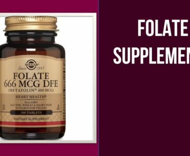 5 Top Rated Folate Supplements You Can Buy Online in 2020