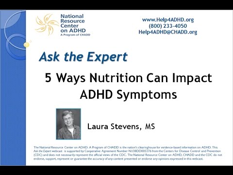 5 Ways Nutrition can Impact ADHD Symptoms