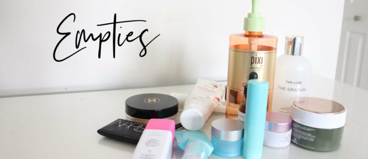 Empties! Products I've Used Up!