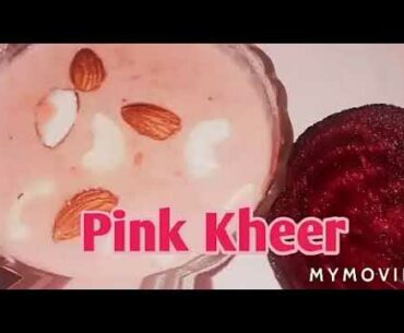 Pink kheer(vitamins me bharpur)unique recipe
