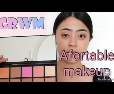 Get ready with me (GRWM) / affordable makeup
