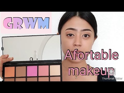 Get ready with me (GRWM) / affordable makeup