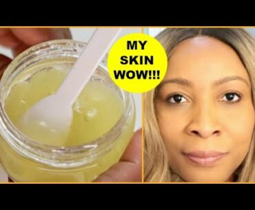 MY SECRET ANTI - AGING VITAMIN C GEL THAT I USE TO LOOK 20 YEARS YOUNGER, WRINKLES + BOOST COLLAGEN