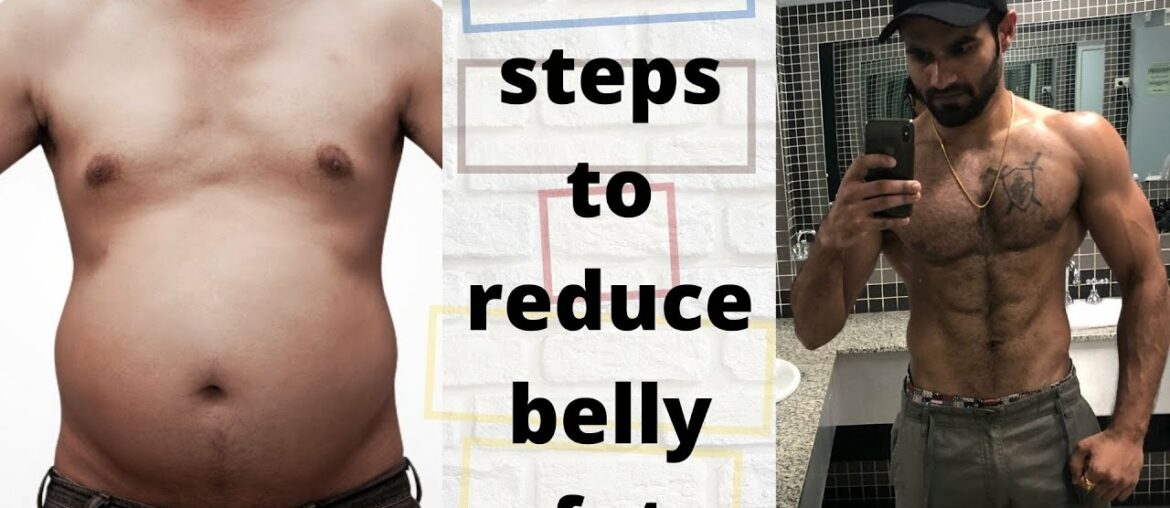 4 steps to loose your belly fat!