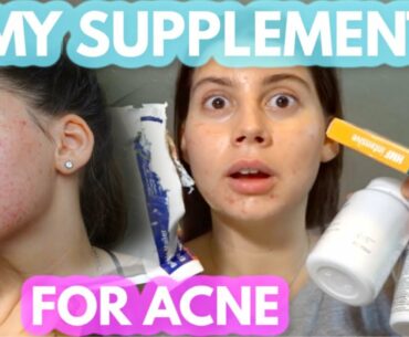 SUPPLEMENTS TO HEAL MY ACNE AND GUT THAT MY NATUROPATH GAVE ME.. WILL IT WORK?!