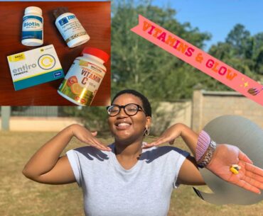 The Best Supplements for Clear Skin | Palesa Ntentesa | Swati Youtuber