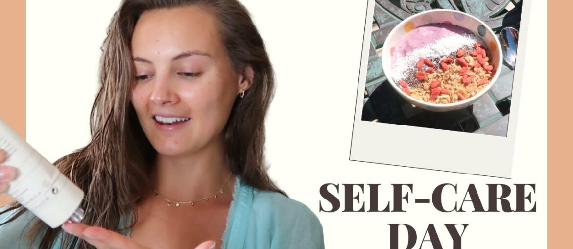 SELF CARE DAY | Beauty, Yoga, Running, Vegan Cooking