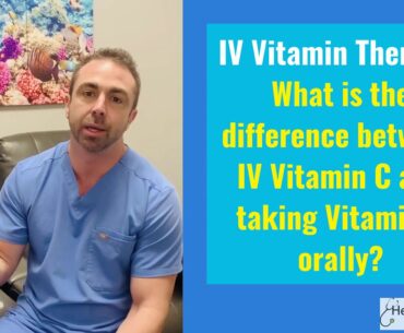 IV Vitamin C vs. Oral Vitamin C at Healthy Solutions by Dr. Luciano in Bucks County