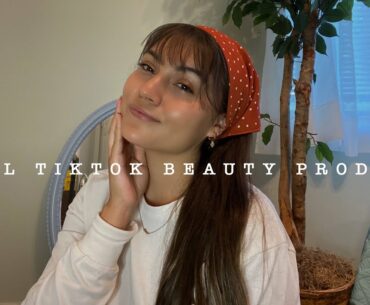 TIKTOK MADE ME BUY IT: beauty products