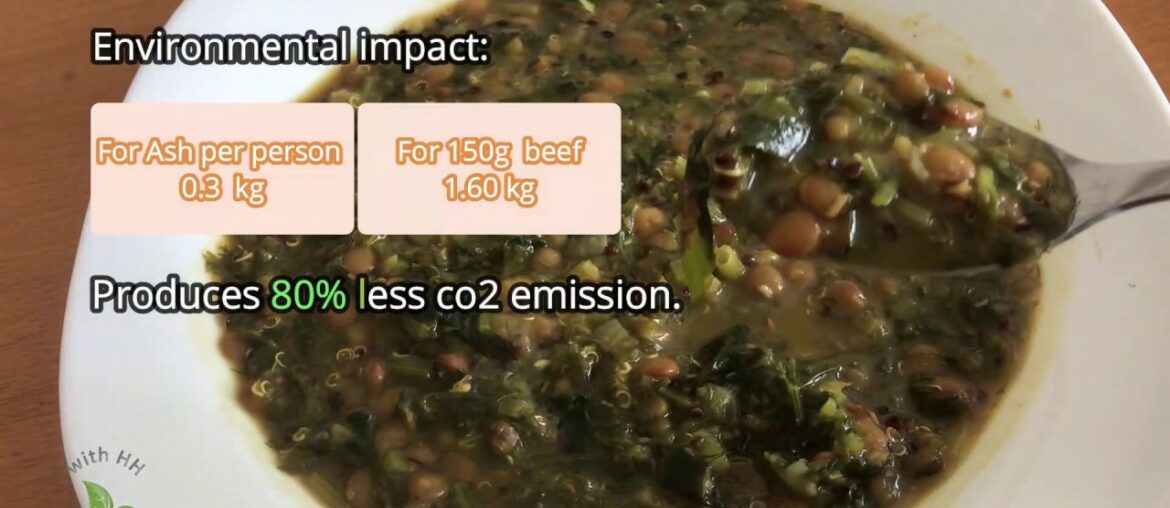 Rich Soup(Ash)to boost your immune system.(plant based)