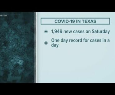 Health Check: Texas sets record for new COVID-19 cases