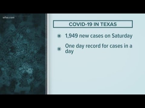 Health Check: Texas sets record for new COVID-19 cases