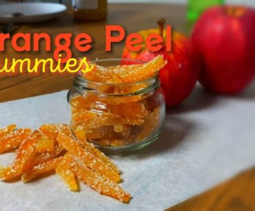 Orange Candy Made from Orange Skins | Vitamin C Candy