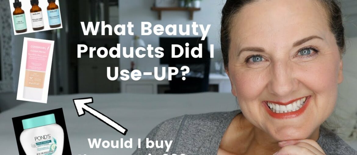 Beauty Empties for Over 50 // June 2020