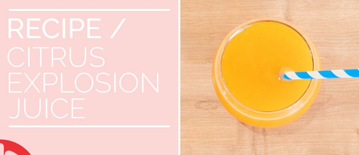 Immune Boosting Citrus  Exlosion Juice Recipe | Vitamin C Juice | Duronic JE6 Juicer