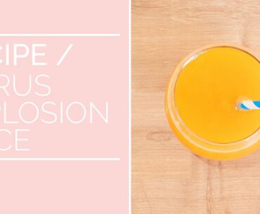 Immune Boosting Citrus  Exlosion Juice Recipe | Vitamin C Juice | Duronic JE6 Juicer