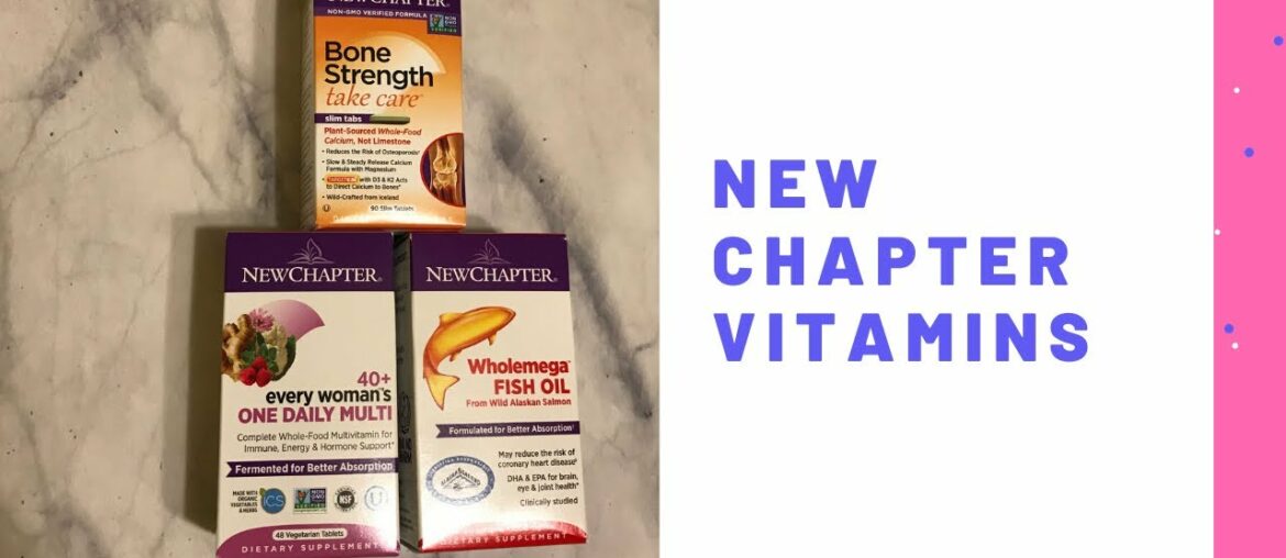 NEW CHAPTER VITAMINS! The NewScription Plan.