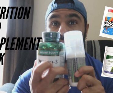 VLOG #4   Day in the life | Nutrition and Supplement Talk