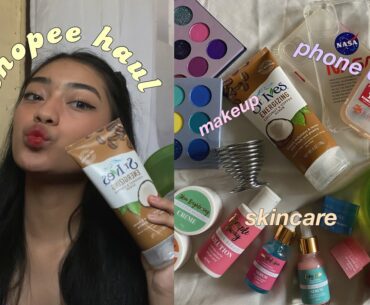 SHOPEE HAUL [skincare,makeup,etc.]