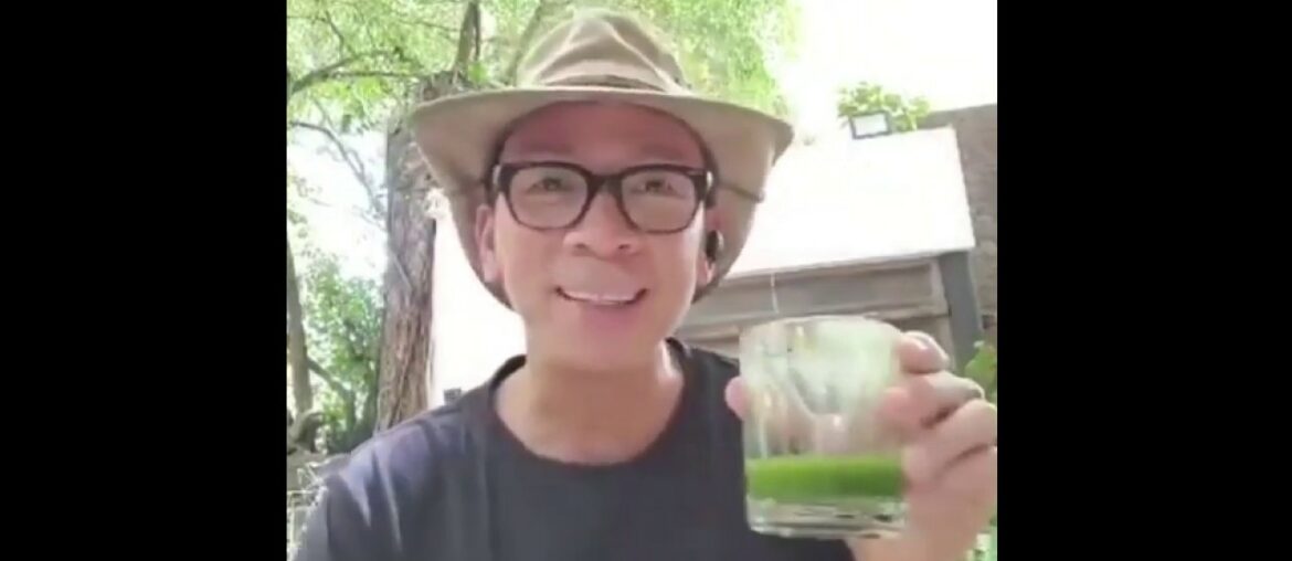 Kuya Kim fights COVID-19 with Sante Barley