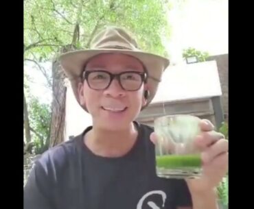 Kuya Kim fights COVID-19 with Sante Barley