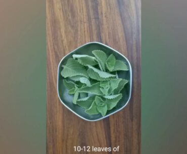 Herbal green soup(immune booster)for covid