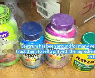 Multimineral Supplement Tablet, Vitamin D3, Age 50+, 200 Co... Centrum Silver Women Multivitamin