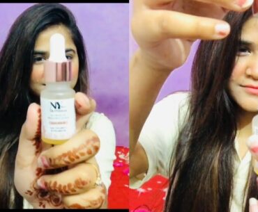 VITAMIN C FACE SERUM FOR BRIGHT SKIN review AND DEMO //NY Bae FACE SERUM FOR BRIGHTENING SKIN