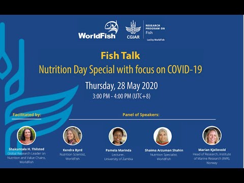 Fish talk: Nutrition Day Special with focus on COVID-19
