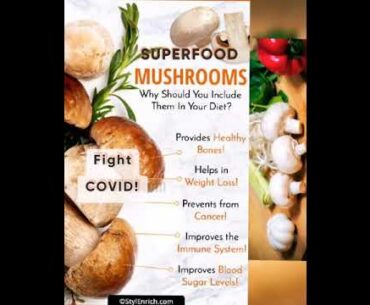 Easy Mushroom Recipe| FIGHT COVID!!Boosts Immunity