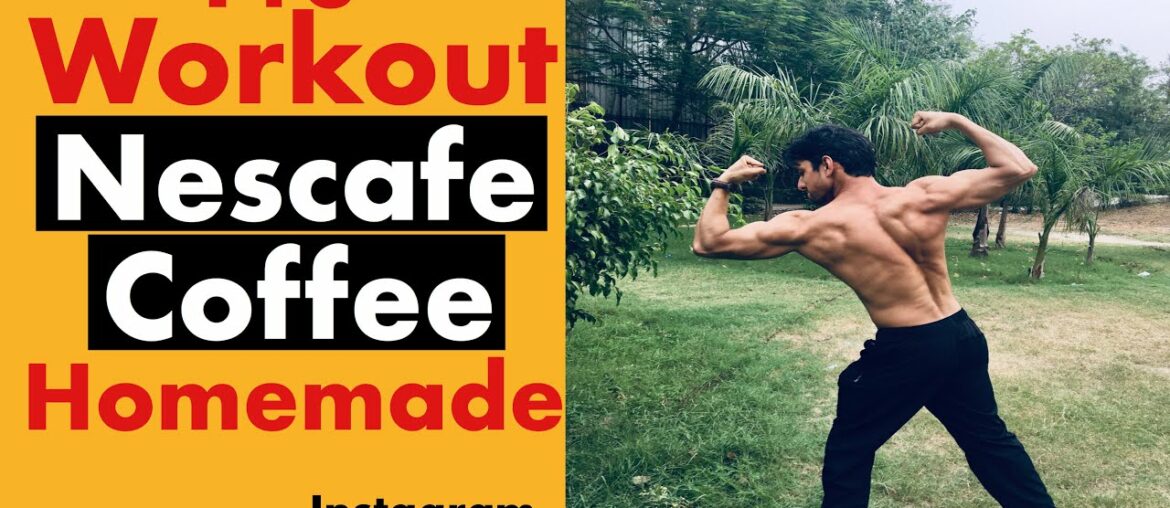 Homemade pre workout nescafe coffee no supplement need || Fitness Lovers