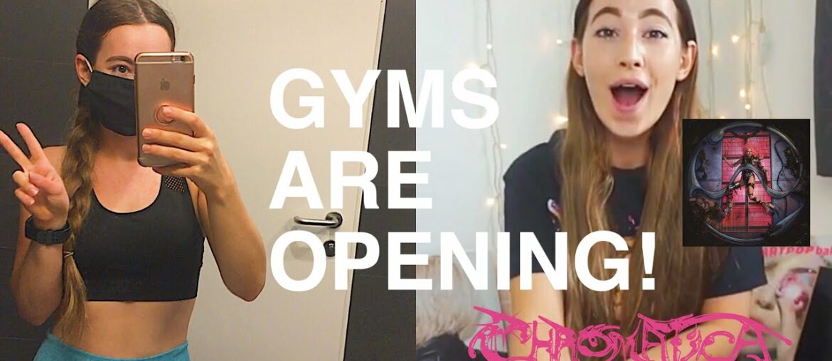 GYMS ARE OPENING!!!! I CHROMATICA REACTION, Gym supplements & more *first ever vlog*
