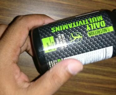 Unboxing of Guru Mann Multivitamin/ GM Nutrition