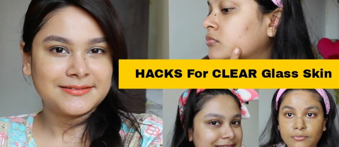 BEAUTY Hacks for CLEAR GLASS Skin #OILY SKIN #COMBINATION #DRY #SENSITIVE #ACNEPRONE SKIN #SKINCARE