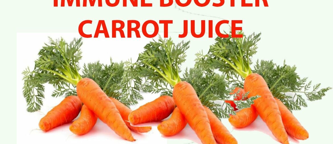 Carrot Juice | A Refreshing HEALTH DRINK | To BOOST YOUR IMMUNITY | Natural Vitamin-A Drink
