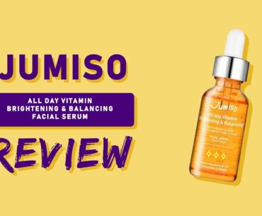 JUMISO All Day Vitamin Brightening & Balancing Facial Serum Review