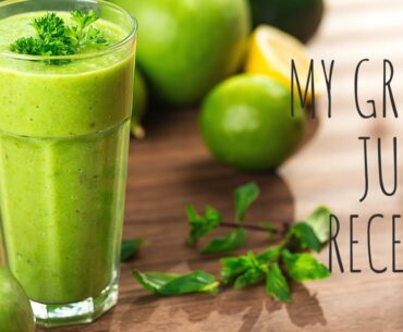 Superfoods Green Drink & Vitamins for Glowing Skin & Immune Health