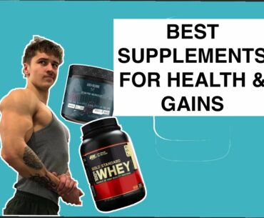 BEST Supplements & Vitamins to take for SUMMER SHREDS