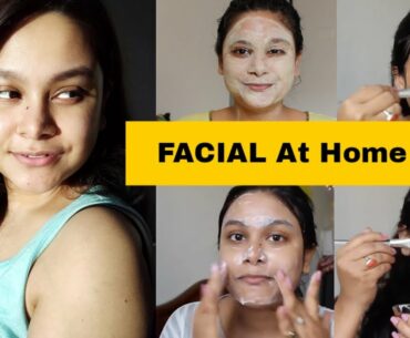 FACIAL AT HOME Oily Skin Dry Skin Combination Skin #Beginners #SKINCARE TIPS & TRICKS #Beauty #Hacks