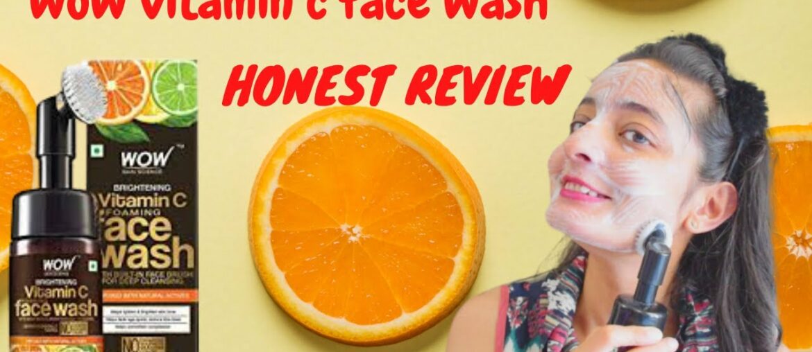 india - wow vitamin c foaming face wash review / SHOULD YOU BUY THIS ?