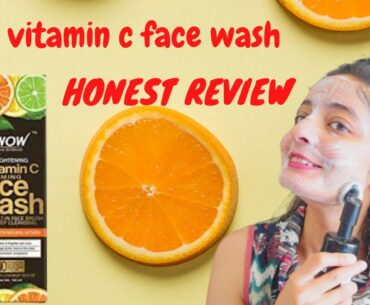 india - wow vitamin c foaming face wash review / SHOULD YOU BUY THIS ?