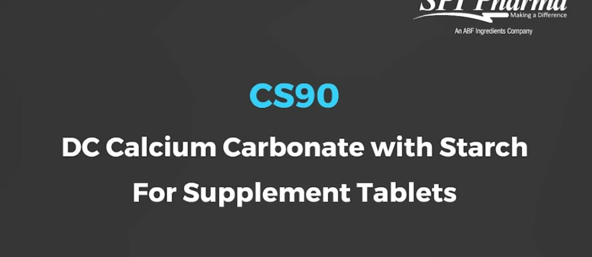 CS90 DC Calcium Carbonate for Mineral Supplements