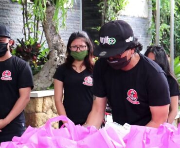 Penyerahan Sembako dan Vitamin Kepada Gugus Tugas Percepatan Penanganan Covid-19 dan Karyawan Hotel