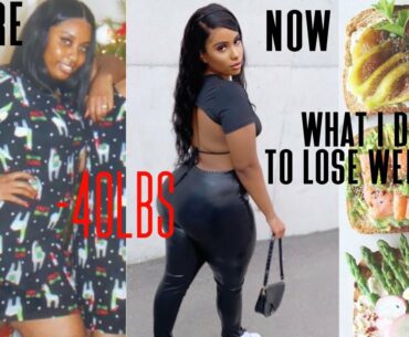 VLOG: HOW TO 40+ LBS WEIGHT LOSS + MAINTAINING YOUR CURVES || STEP BY STEP PROCESS