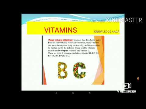 Details about vitamins