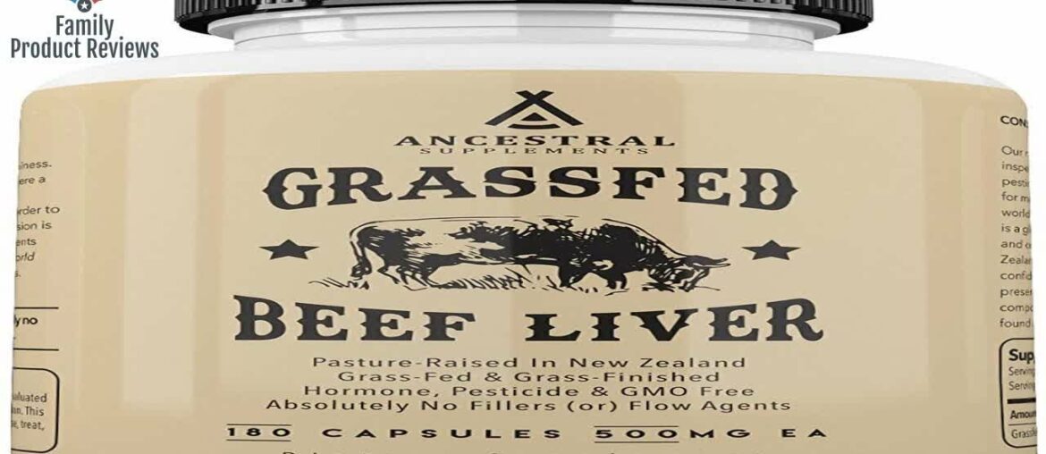 Ancestral Supplements Grass Fed Beef Liver desiccated  Natural Iron Vitamin A B12 for Energy 1