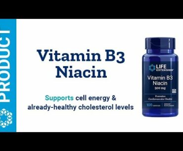 Vitamin B3 Niacin | Life Extension