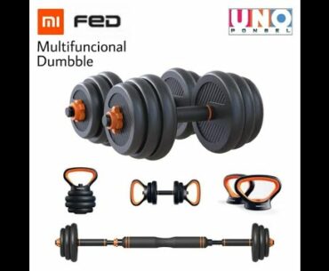 Xiaomi Fitness Dumbbell, Barbell, Kettlebell & Push Up Bracket